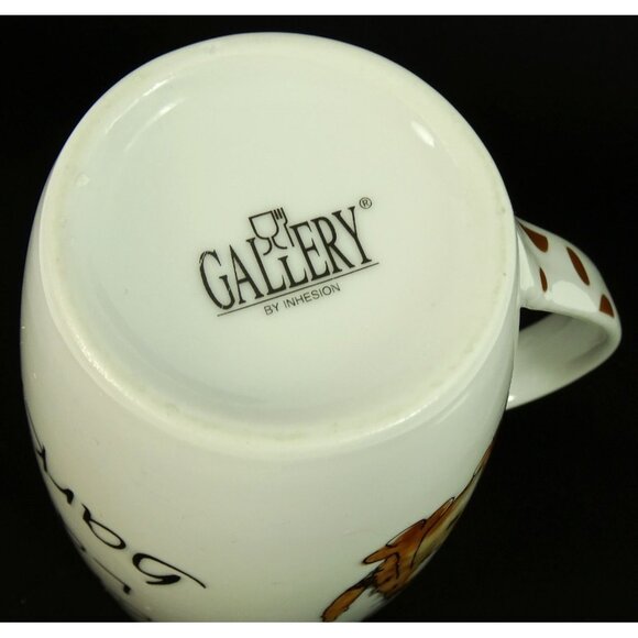 Cute Dog Coffee Mug Cup Scruffy Lazy Barking Pet Lover Gift - Picture 6 of 8